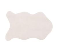 Tapis en Fourrure Ivoire Extra Doux 60 x 90 cm - Atmosphera