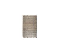 Tapis en laine beige, rectangulaire, à motifs, tissé main - White Label, Max - 170x240x1 cm