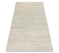 Tapis en laine BERBER LOOM argent clair 2021 - TISSÉ MAIN mélange épais 120x180 cm