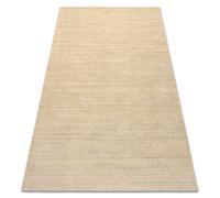 Tapis en laine BERBER LOOM natural crème - TISSÉ MAIN mélange épais 120x180 cm