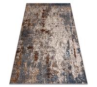Tapis en laine NAIN Ornement vintage 7700/51622 beige / bleu foncé / terre cuite 160x230 cm