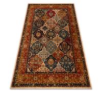 Tapis en laine POLONIA Azer cadre oriental rouge 235x350 cm