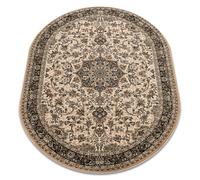 Tapis en laine POLONIA ovale KORDOBA sépia 2 200x300 cm