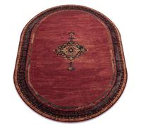Tapis en laine POLONIA ovale SAMARKAND rubis 200x300 cm