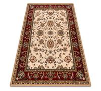 Tapis en laine POLONIA TARI rubis léger 200x300 cm