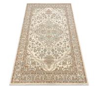 Tapis en laine SOHO 477.01.LA100 OSTA - Ornement rosette beige 160x240 cm