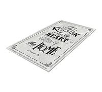 Tapis en polyester estampillé de 80 cm
