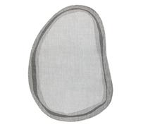 Tapis en sisal ORGANIC 2125 Calcul écru / gris - naturel forme irrégulière moderne 120x170 cm