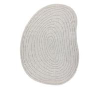 Tapis en sisal ORGANIC 2743 Tronc écru / gris - naturel forme irrégulière moderne 133x190 cm
