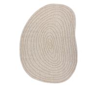 Tapis en sisal ORGANIC 2743 Tronc écru / naturel - forme irrégulière moderne 160x220 cm