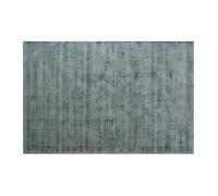Tapis en viscose tissé à la main - 200 x 290 cm - Gris bleu - 1800g/m² - MOLINI
