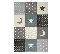 Tapis enfant 120x170 rectangle tissé crème MINIKIDS