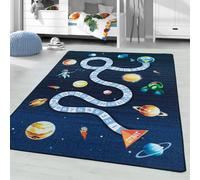 Tapis enfant 160x230 bleu