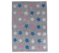 Tapis enfant 160x230 rectangle fait main en coton multicolore CETOIL