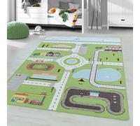 Tapis enfant 160x230 vert