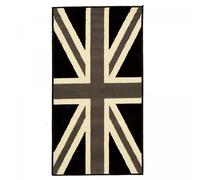Tapis enfant 200x290 rectangle tissé gris LYN1 UNIONJACK