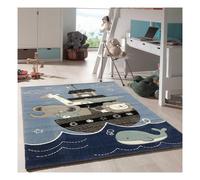 Tapis enfant 60x110 bleu