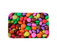 Tapis enfant 70x95 rectangle tissé multicolore DOUX BON