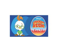 Tapis enfant 80x140 Lavable 30° CHICKEN LITTLE bleu