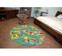 Tapis enfant CERCLE LITTLE GOLIATH PETIT GOLIATH - velours cercle 170 cm