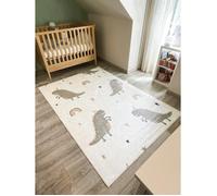Tapis enfant dinosaure - NAZAR RUGS - 160x230 cm - Happy - Vert