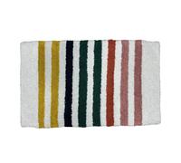 Tapis enfant doux à rayures 50x80cm
