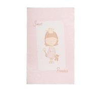 Tapis Enfant Imprimé Bambini VI Rose 120 x 180 cm