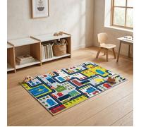 Tapis enfant imprimé circuit 75x133 cm