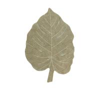 Tapis Enfant Lavable En Coton Monstera Naturel, Vert, Moutarde, Terra 120X180