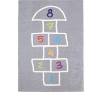 Tapis Enfant Marelle Gris 120X160