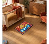 Tapis Enfant Motif Animaux Lyn48 Winnie D Rouge 50X80