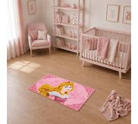 Tapis Enfant Princesse Aurore Rose 50X80