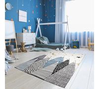 Tapis Enfant Tissé Snowsky Crème 80X150