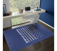 Tapis Enfant Tissé Tatentmil Bleu 120X170