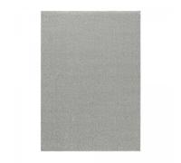 tapis entrée 60x100 tissé crème rectangle motif uni SOULA