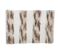 Tapis Epais pour salle de bain - 50 x 75 cm - Taupe