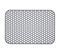 Tapis Évier Silicone Égouttoir Vaisselle Et Repose Plat Chaud | Tapis de séchage à grille d'évier cuisine en acier inoxydable Casseroles, Poêles, Bols, Assiettes, Maison, Salle