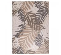 Tapis extérieur 80x150 tissé kilim crème CHIMEK