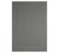 Tapis extérieur 80x150 tissé kilim gris SQUAREXT