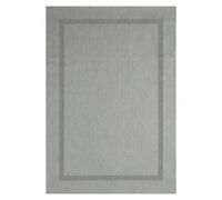 Tapis extérieur 80x150 tissé kilim gris SQUAREXT