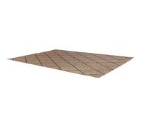 Tapis extérieur en polypropylène Allan naturel 230 x 160 cm.