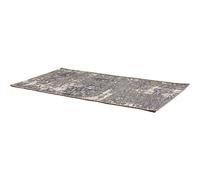 Tapis extérieur en polypropylène Catania gris 110 x 60 cm.