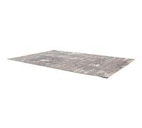 Tapis extérieur en polypropylène Catania gris 230 x 160 cm.