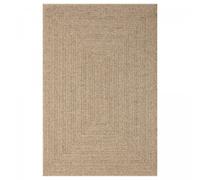 Tapis extérieur intérieur 200x290 LYN13 REZY 1 aspect jute ton sur ton