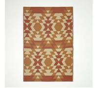 Tapis extérieur jardin imperméable, réversible et résistant UV - Anya - 240 x 300 cm - Orange - Matériaux recyclés - Homescapes