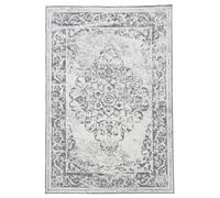 Tapis extérieur, kilim reversible 280x380 LYN2 AP REVERSIBLE gris