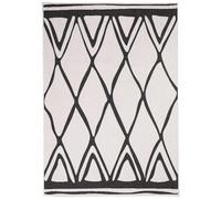 Tapis extérieur, kilim reversible 80x150 LYN2 F REVERSIBLE crème