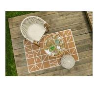 Tapis extérieur rectangulaire Alexandrie 170 x 240 cm en laine synthétique -