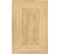 Tapis Fait main Jute Naturel 80x160 cm , Tapis Design Design 2024