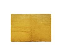 Home Deco Factory - Tapis fin imitation fourrure TX9148 120 x 170 cm moutarde
